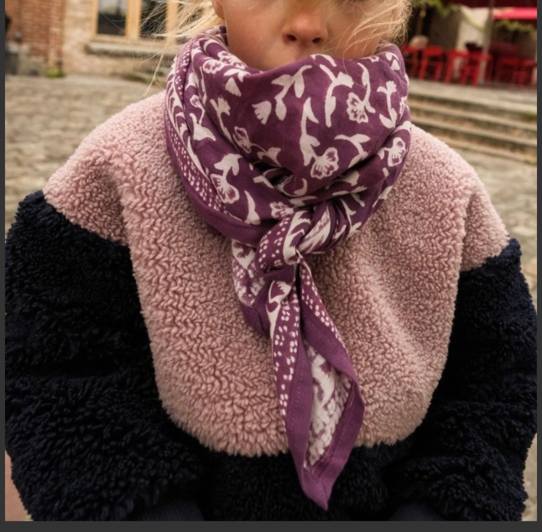 Foulard Adulte Mumbai Purple