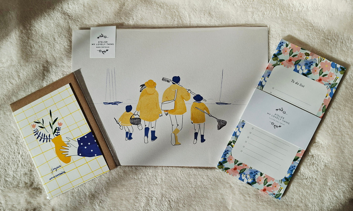 Coffret illustration