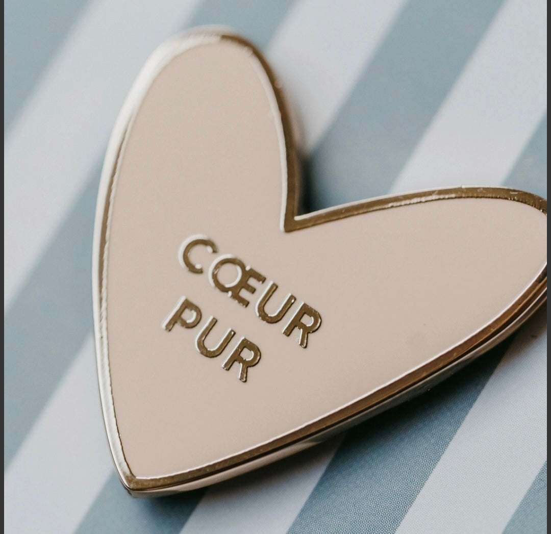 Pin's coeur - Pur