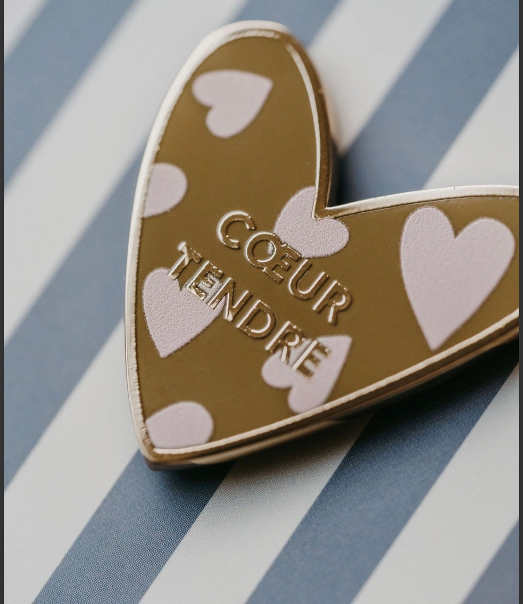 Pin's coeur - Tendre
