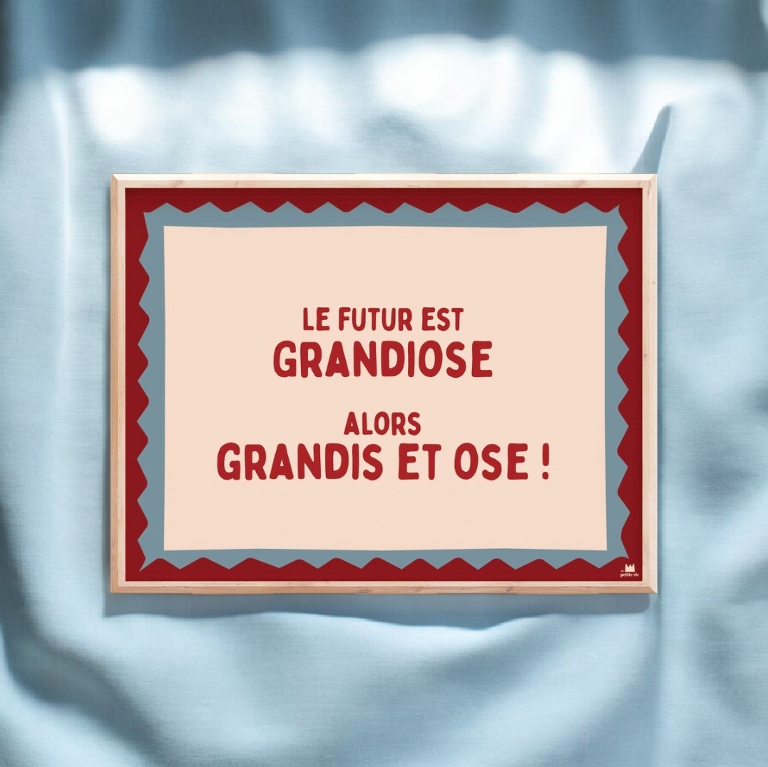 Affiche - Grandiose (30 x 40 cm)