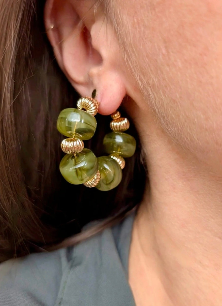 Créoles GIGI - Olive
