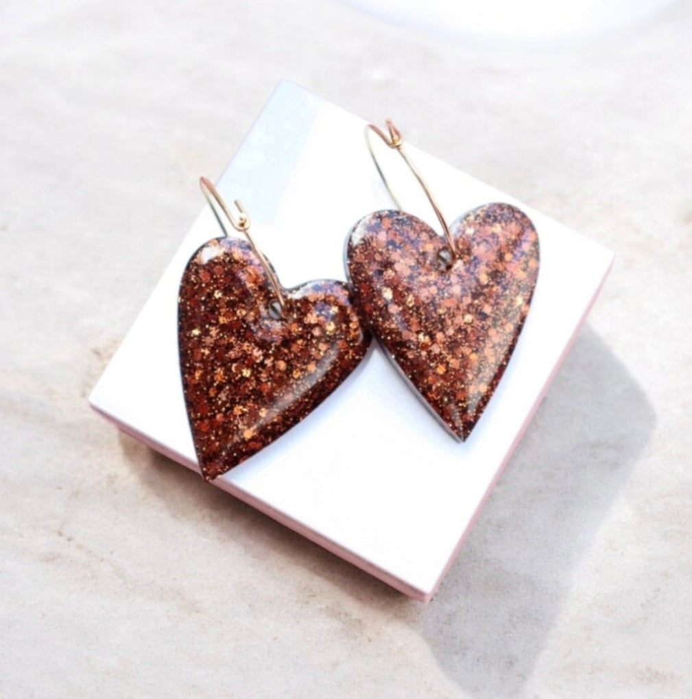 Boucles d'oreilles Mimi Moka