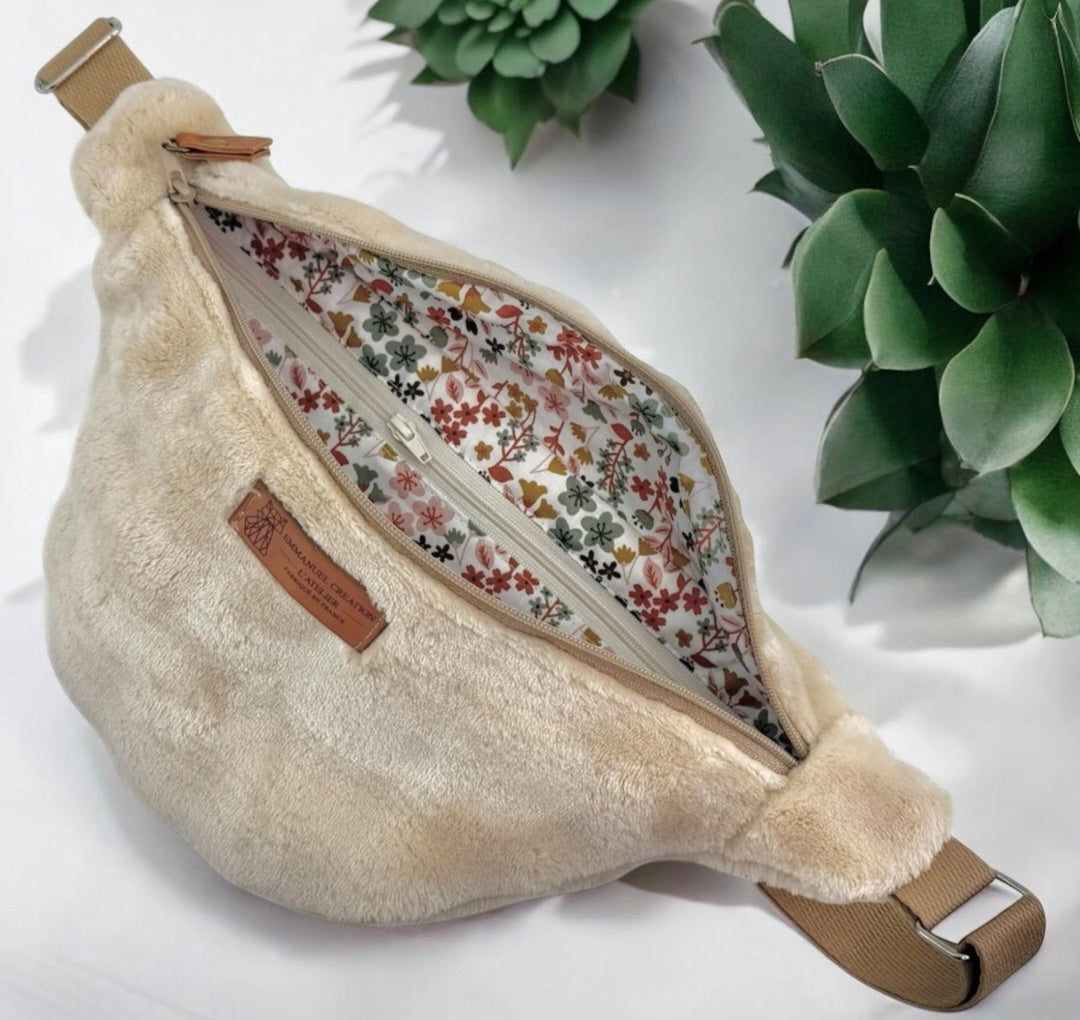 Sac banane, "Bubble" sable