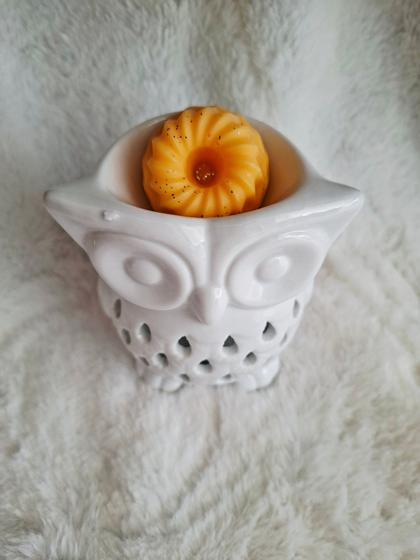 Brûle parfum "Hibou blanc"