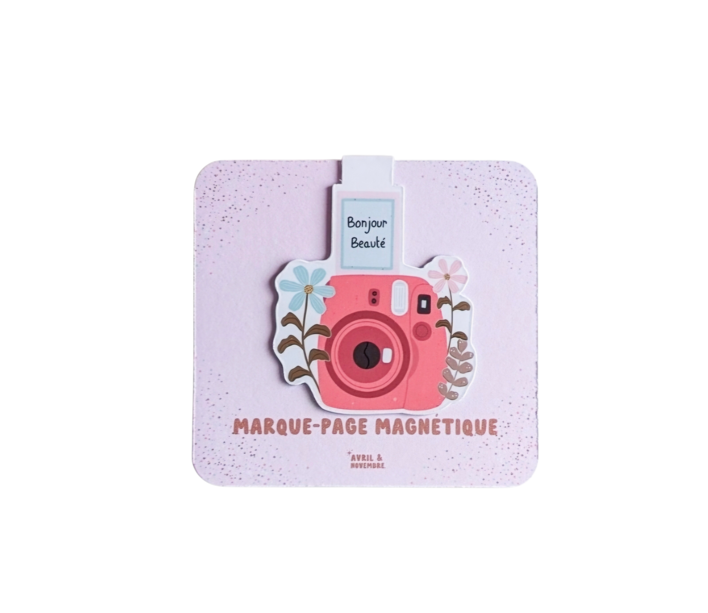Marque-Page Magnétique - Bonjour Beauté