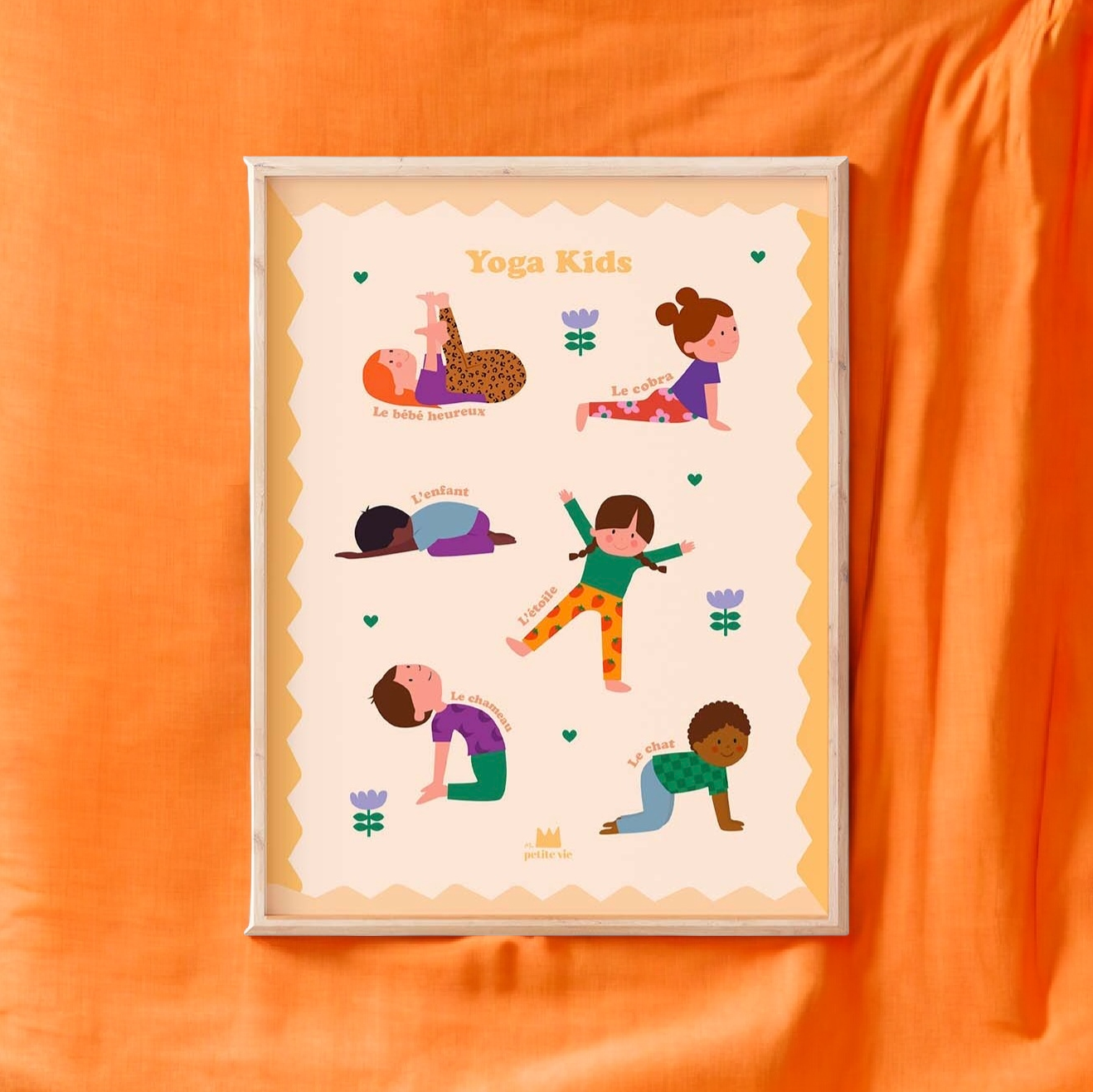 Affiche - Yoga (30 x 40 cm)