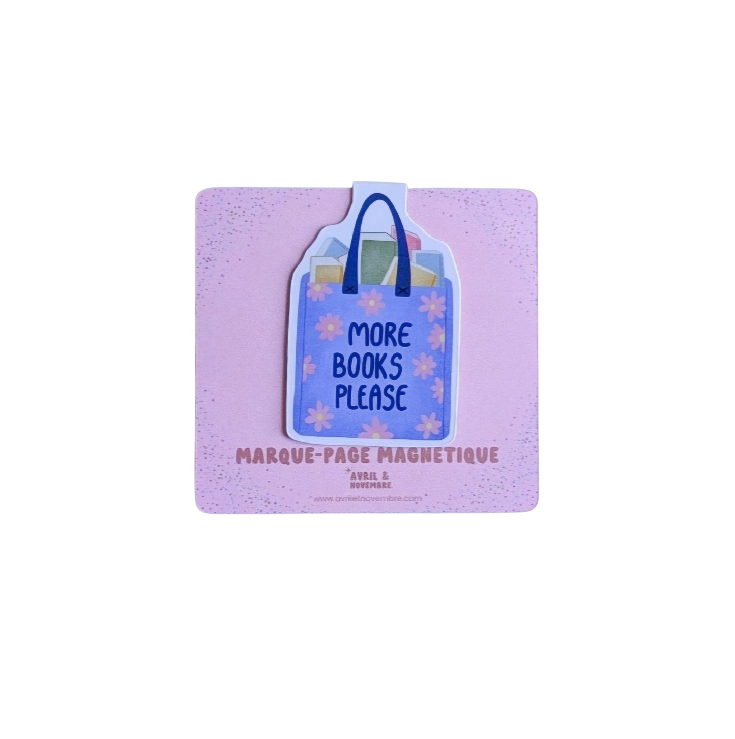 Marque-Page Magnétique – More Books Please