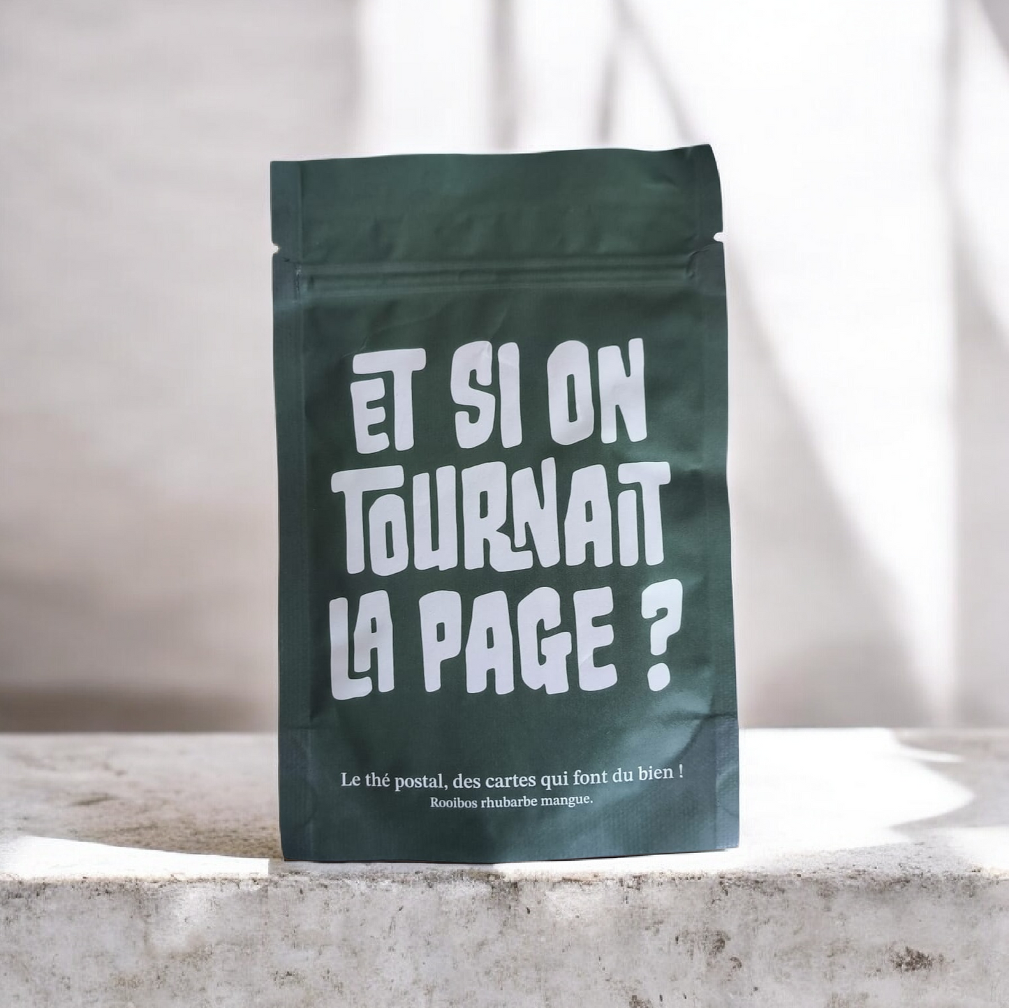 Le thé postale "Et si on tournait la page"