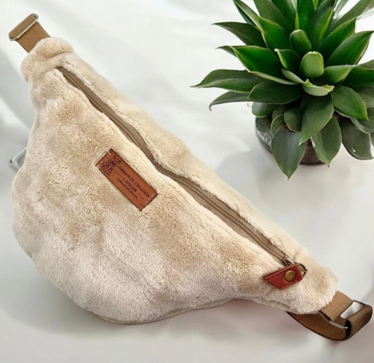 Sac banane, "Bubble" sable