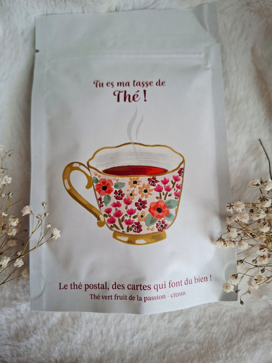 Le Thé postale "Tu es ma tasse de Thé"