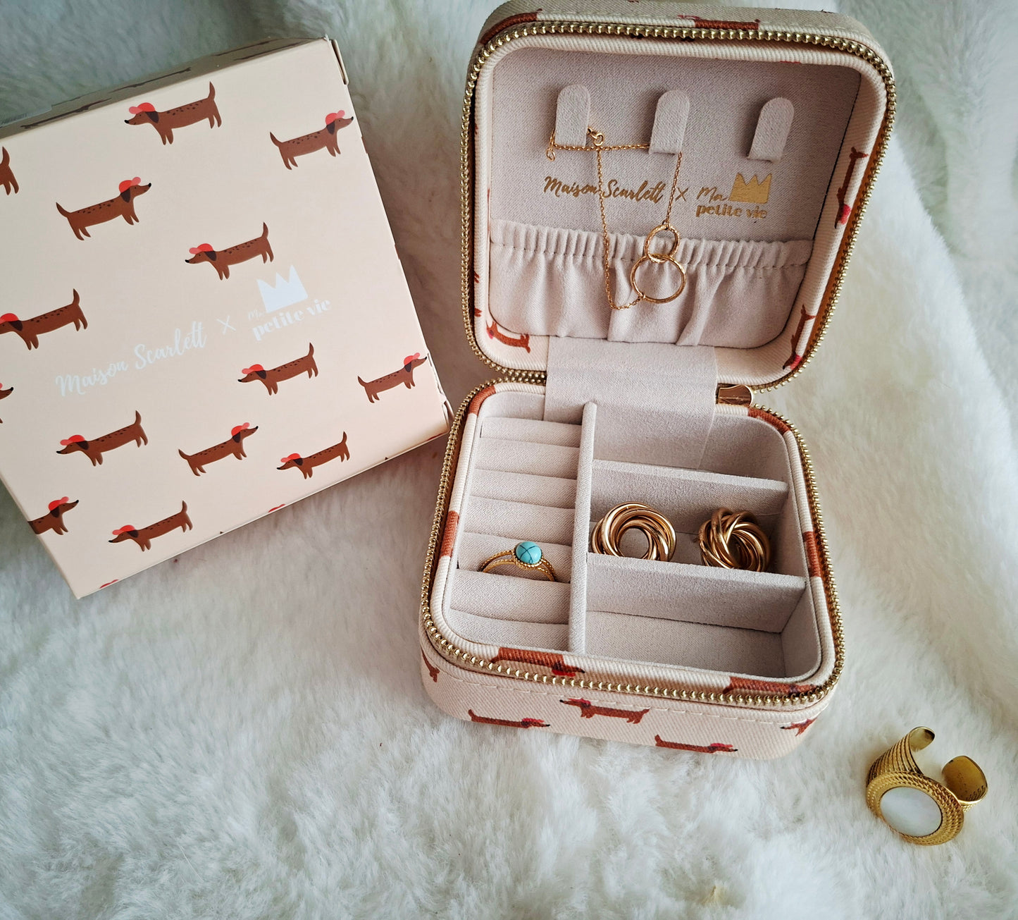 Boîte à bijoux - Teckels