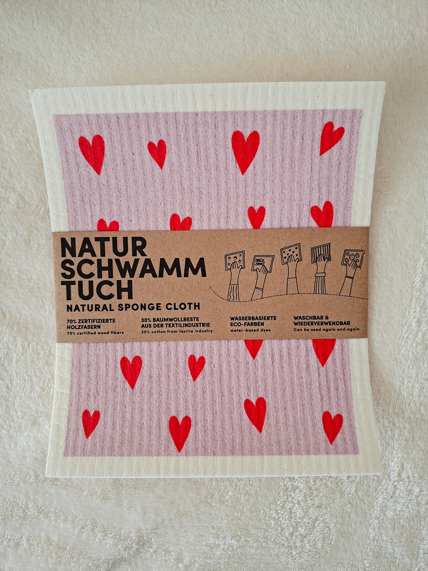 Coffret de 6 éponges naturels