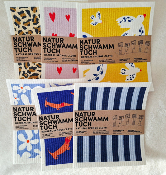 Coffret de 6 éponges naturels