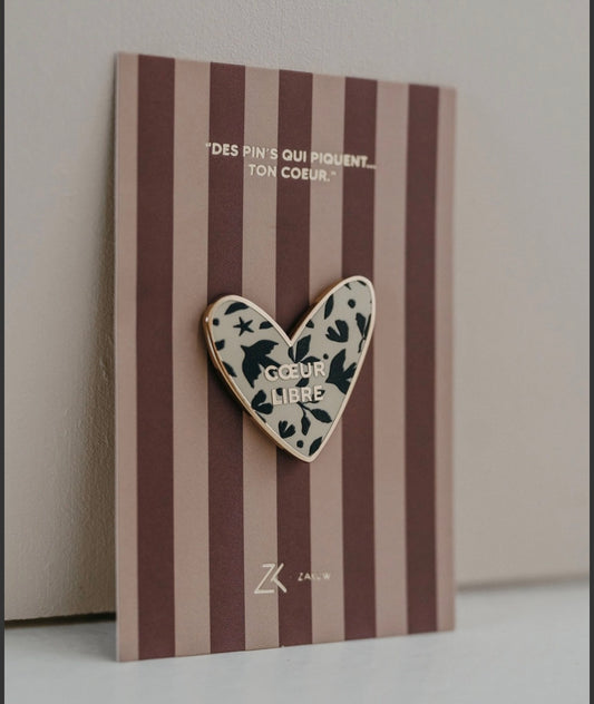 Pin's coeur - Libre