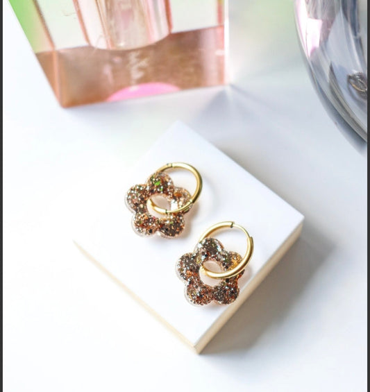Boucles d'oreilles Isabelle L Champagne