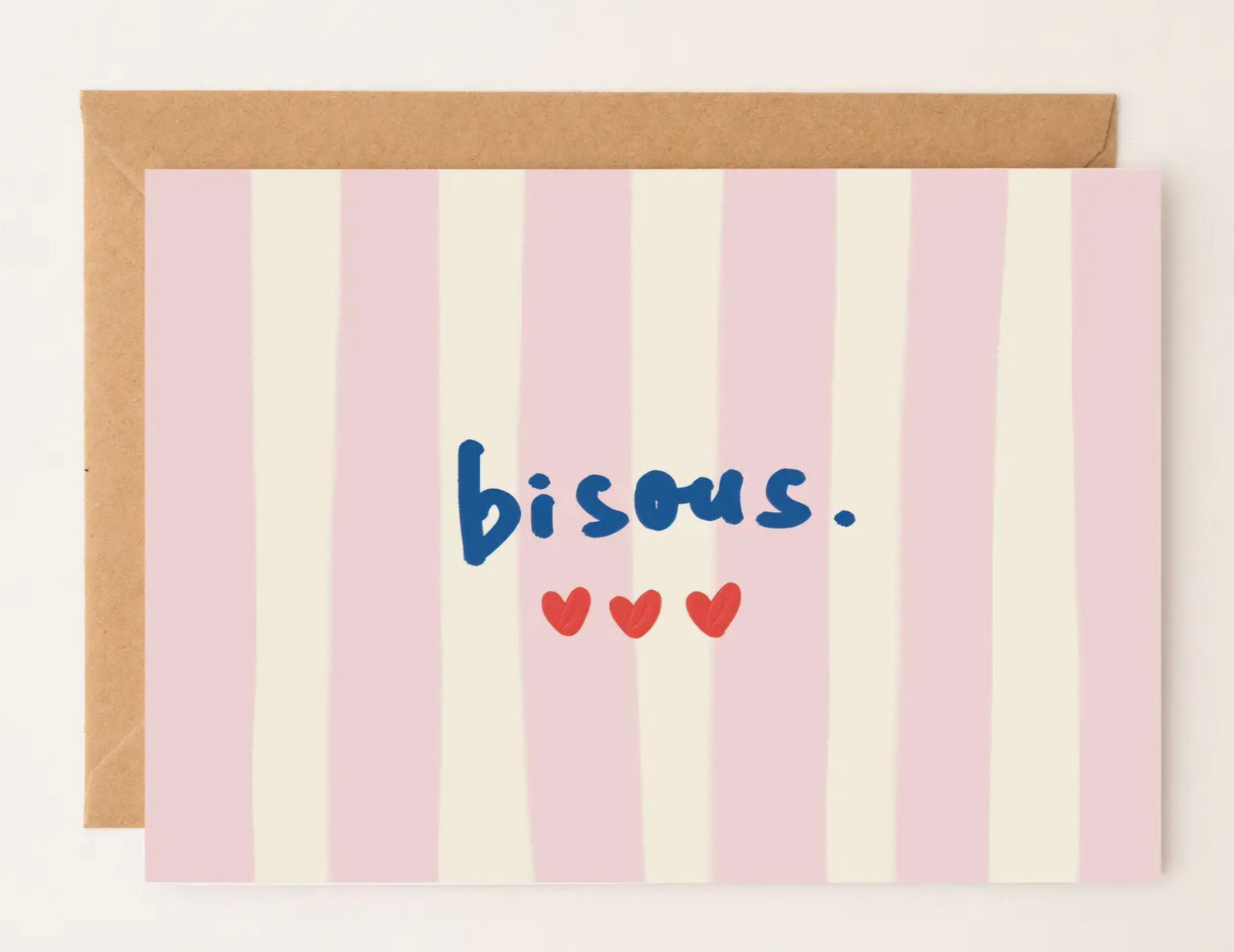 Carte de vœux - Bisous