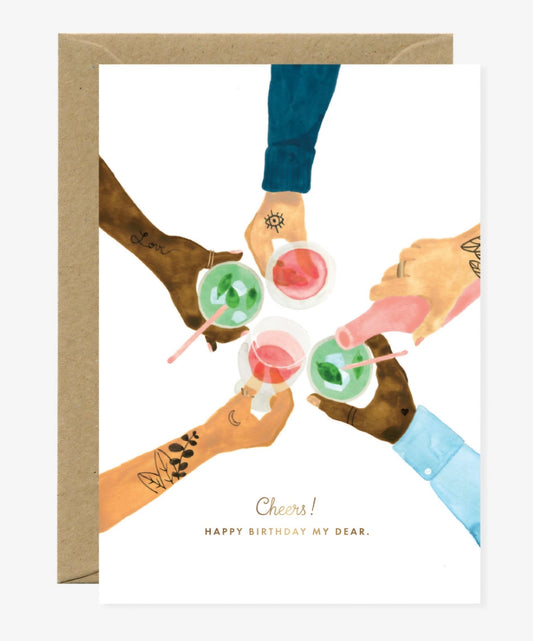 Carte de vœux - Cheers