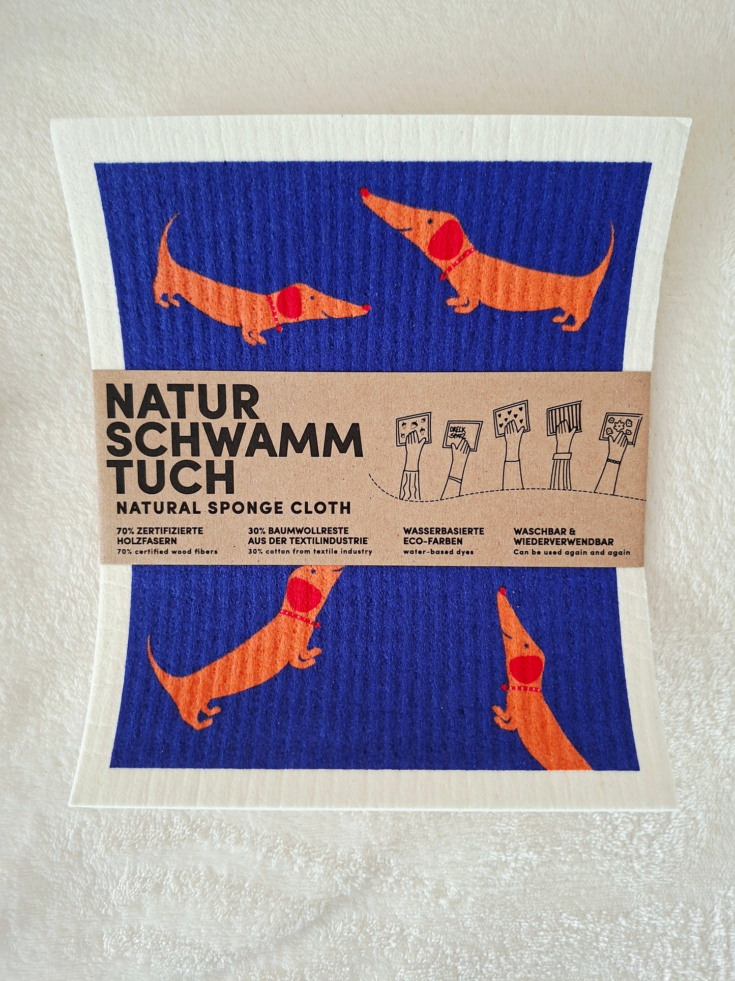 Coffret de 6 éponges naturels