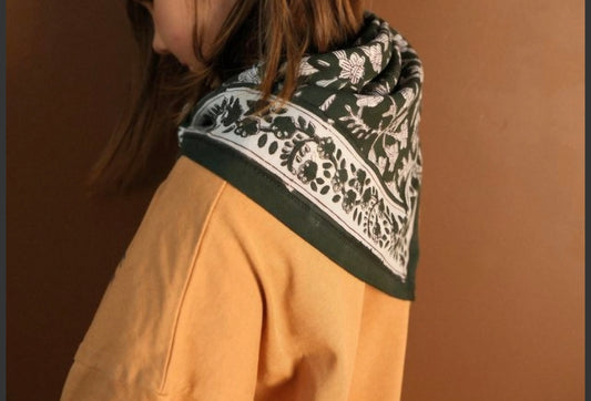 Foulard Kids Calcutta Green 50cm