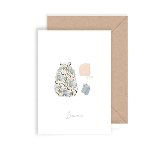 Double carte de naissance fille