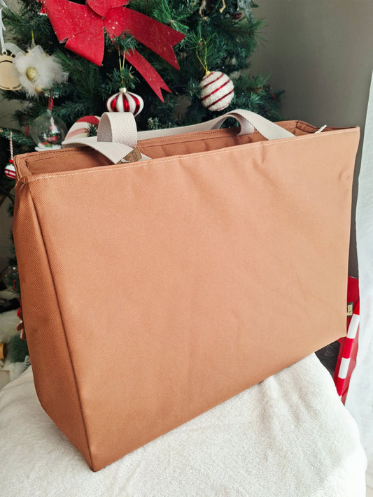 Sac isotherme XL, "Brooklyn" camel