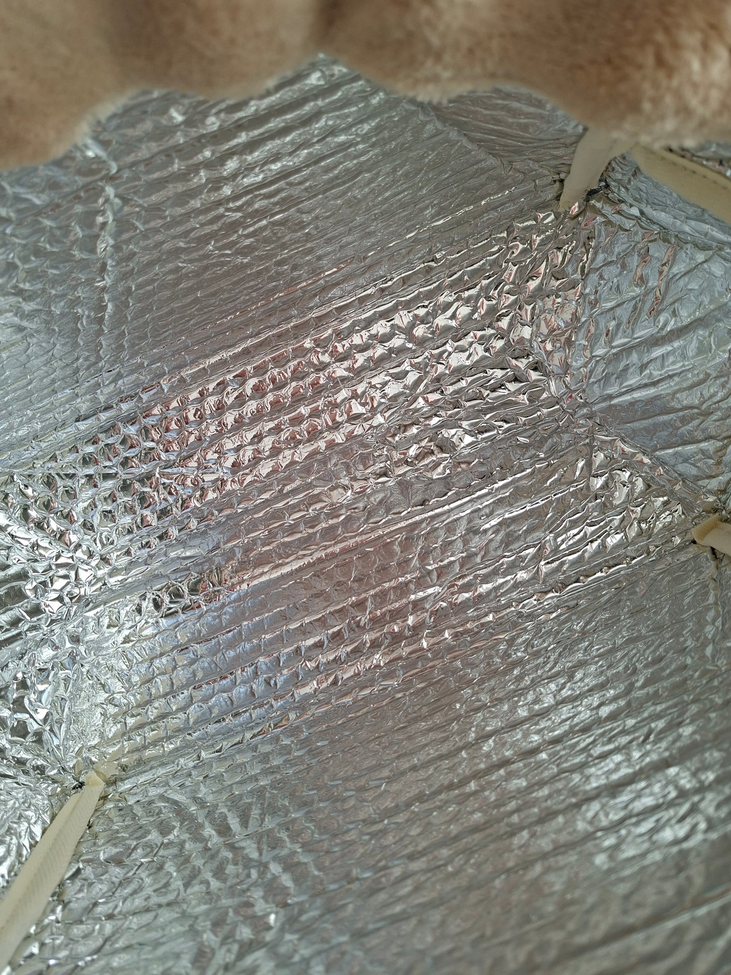 Sac isotherme Ice cube M, "Bubble" sable