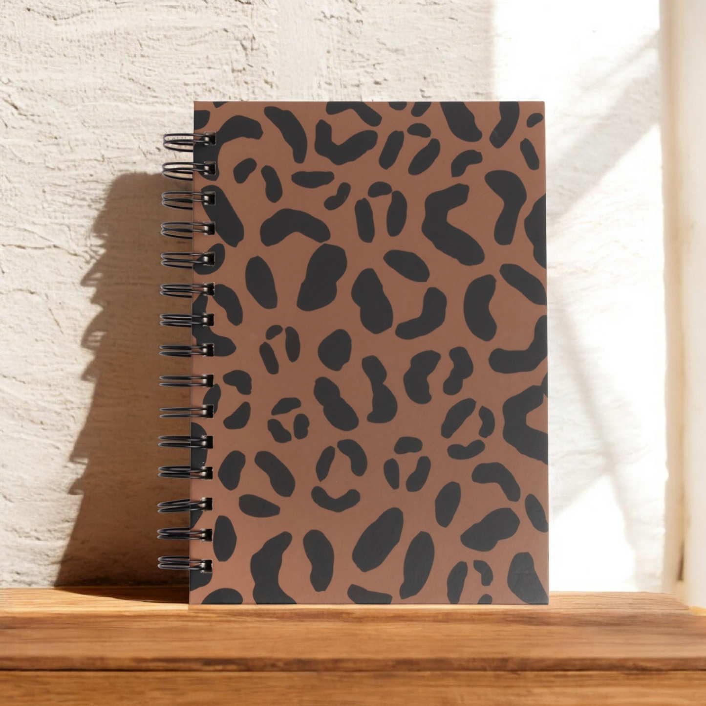 Carnet à spirale A5 Leopard