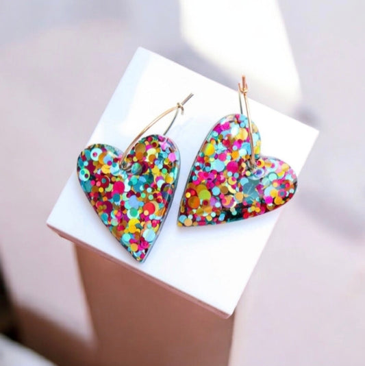 Boucles d'oreilles Mimi Joie vert