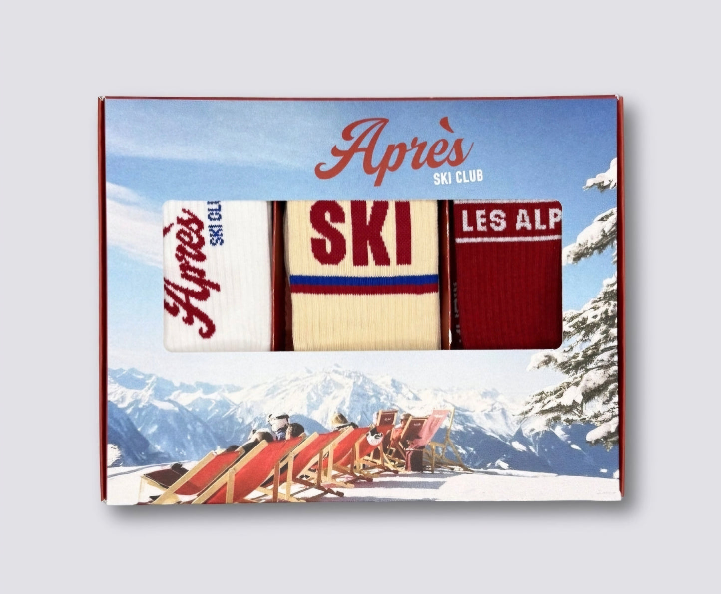 Coffret 3 paires de chaussettes ski