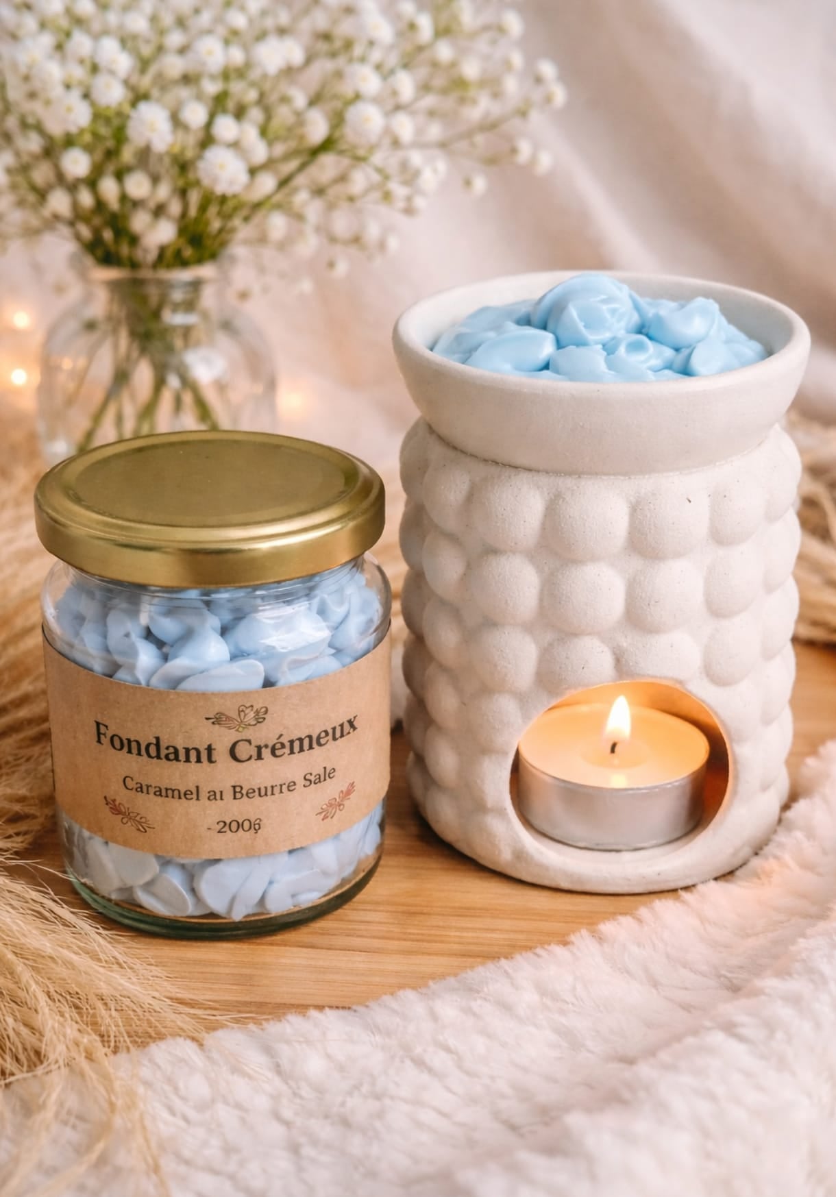 Fondant Crémeux - Caramel beurre salé 🩵 200g