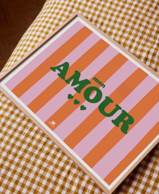 Affiche - Mon amour (30 x 40 cm)