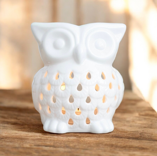 Brûle parfum "Hibou blanc"