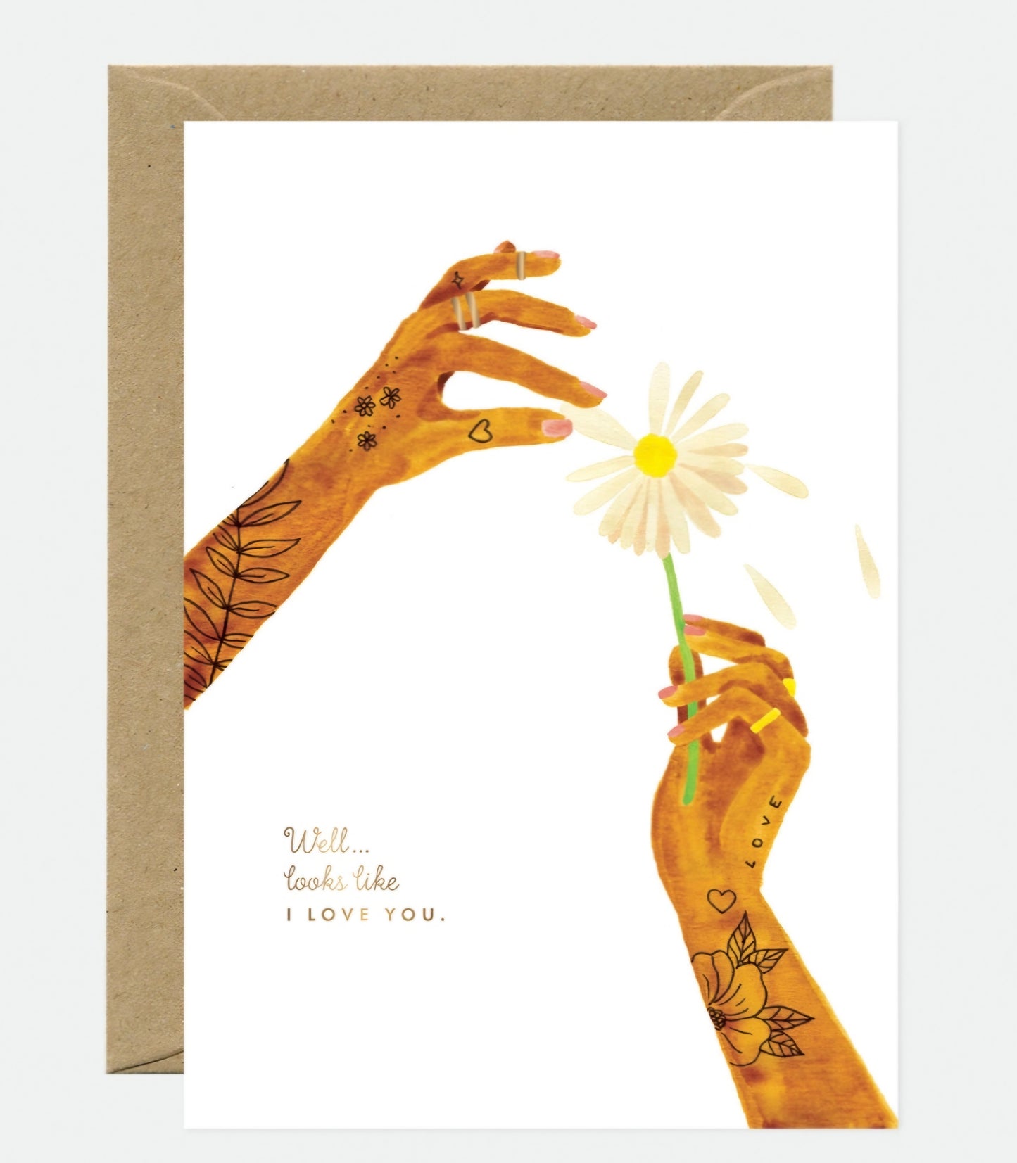 Carte de vœux - Love you