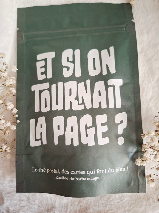 Le thé postale "Et si on tournait la page"