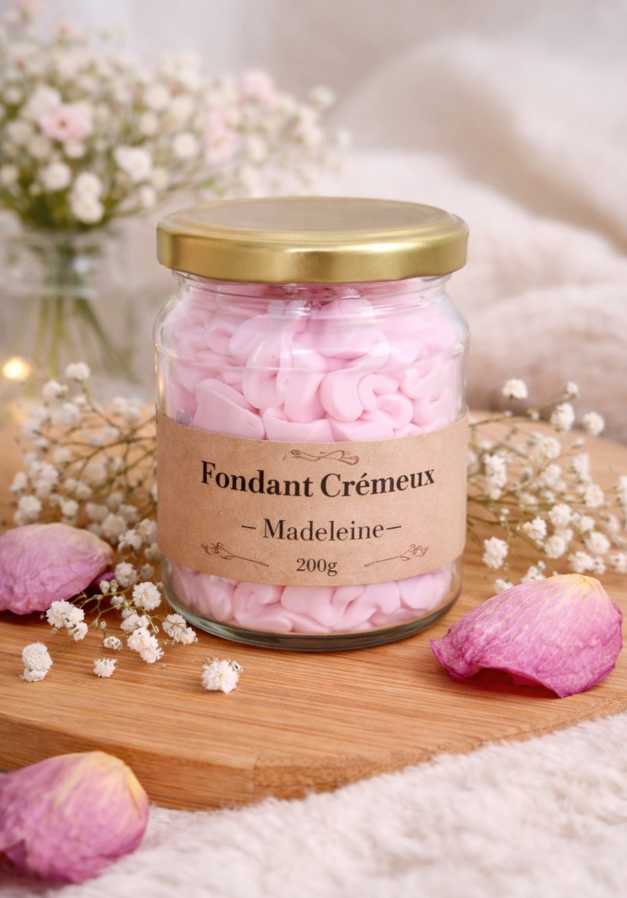 Fondant Crémeux - Madeleine 🩷 200g
