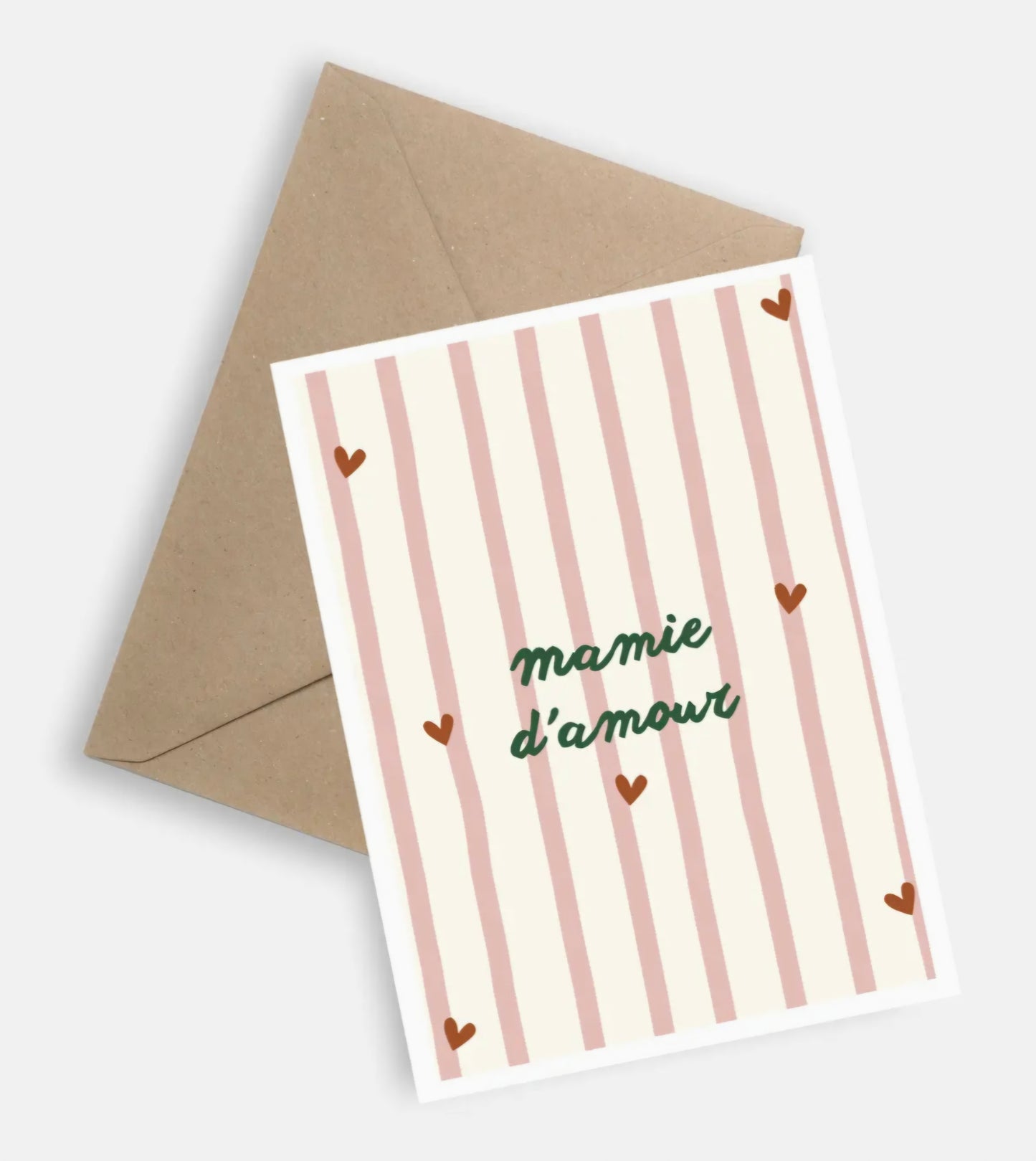 Carte Fête des Grands Mères - Mamie d'amour