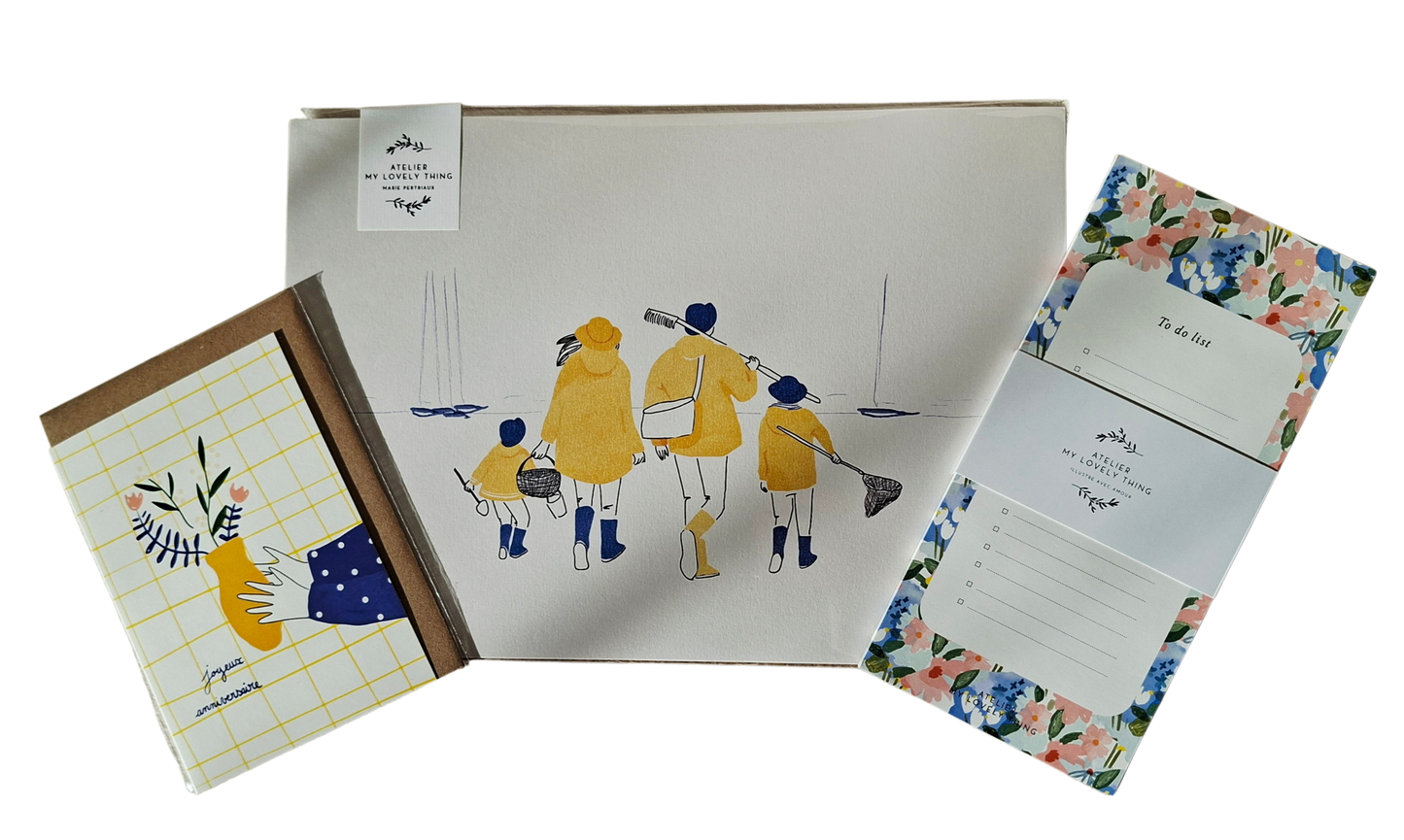 Coffret illustration & Famille