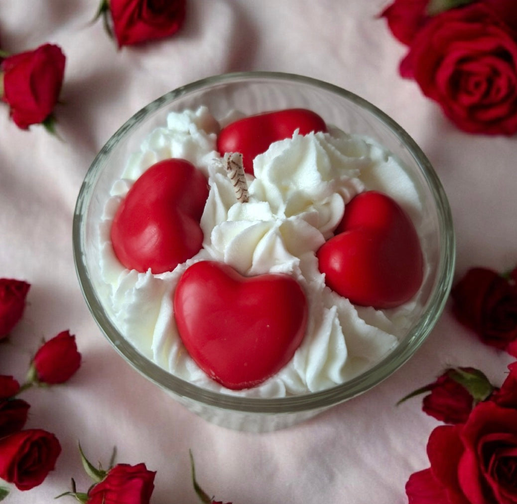 Bougie Saint-Valentin - Vanille des îles❤️