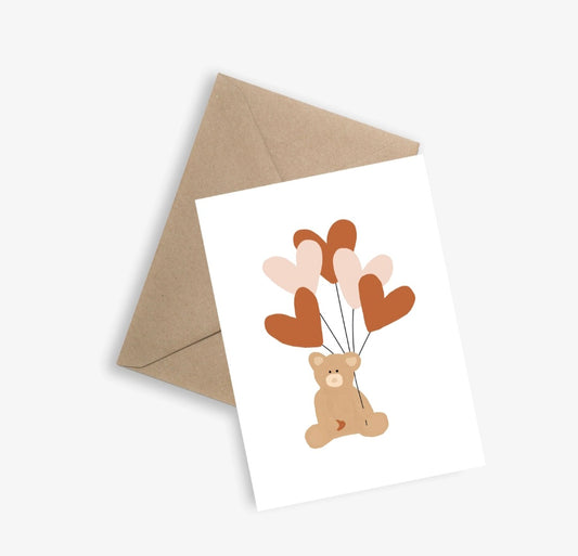 Pour toi mon Amour (For you my love) - Carte Simple: A6 - FORMAT PORTRAIT