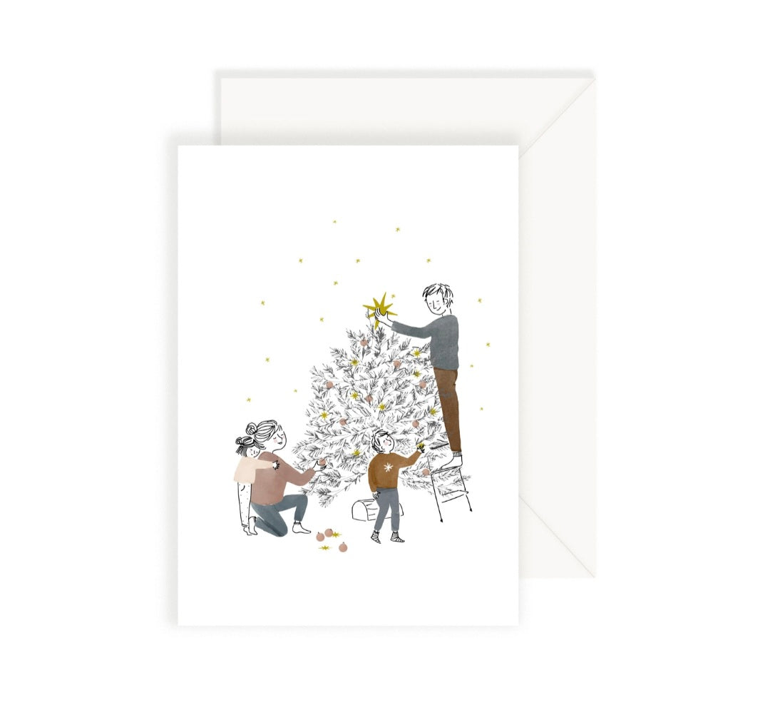 Carte Arbre de Noël