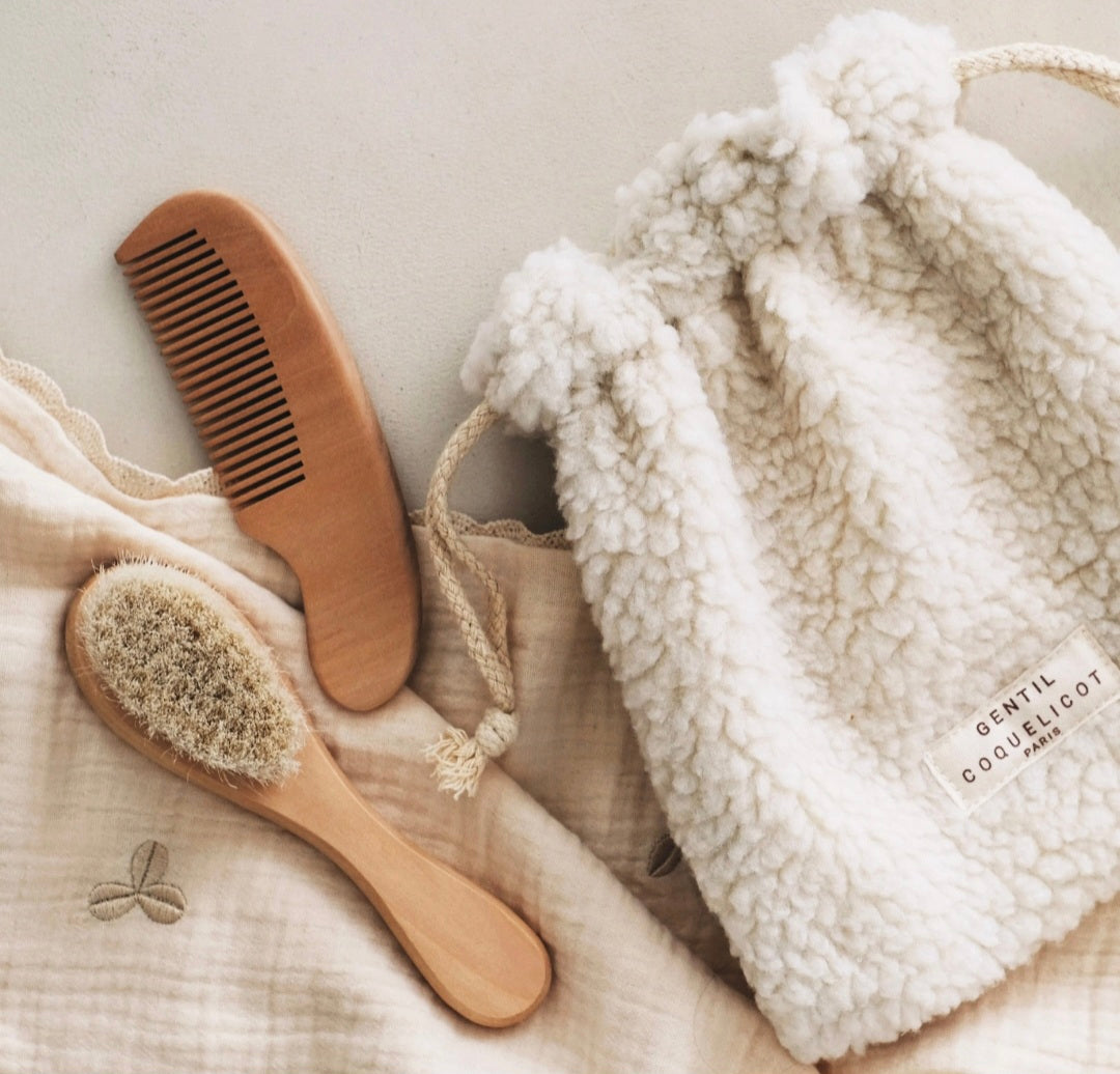 Set de brosses à cheveux bébé