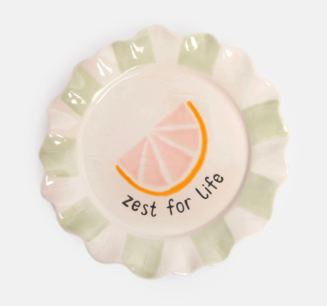 Assiette Pamplemousse Zest For Life