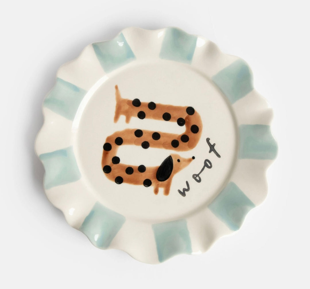 Assiette de saucisses pour chien Woof