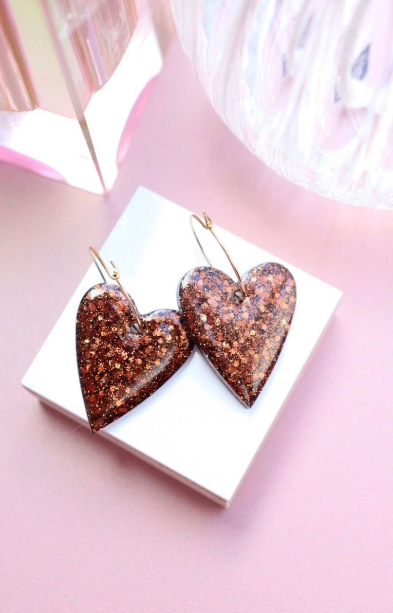 Boucles d'oreilles Mimi Moka