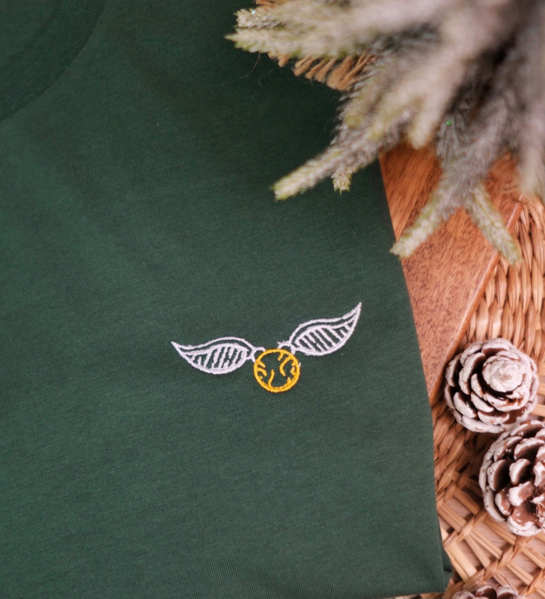 T-shirt brodé - Vif D'or