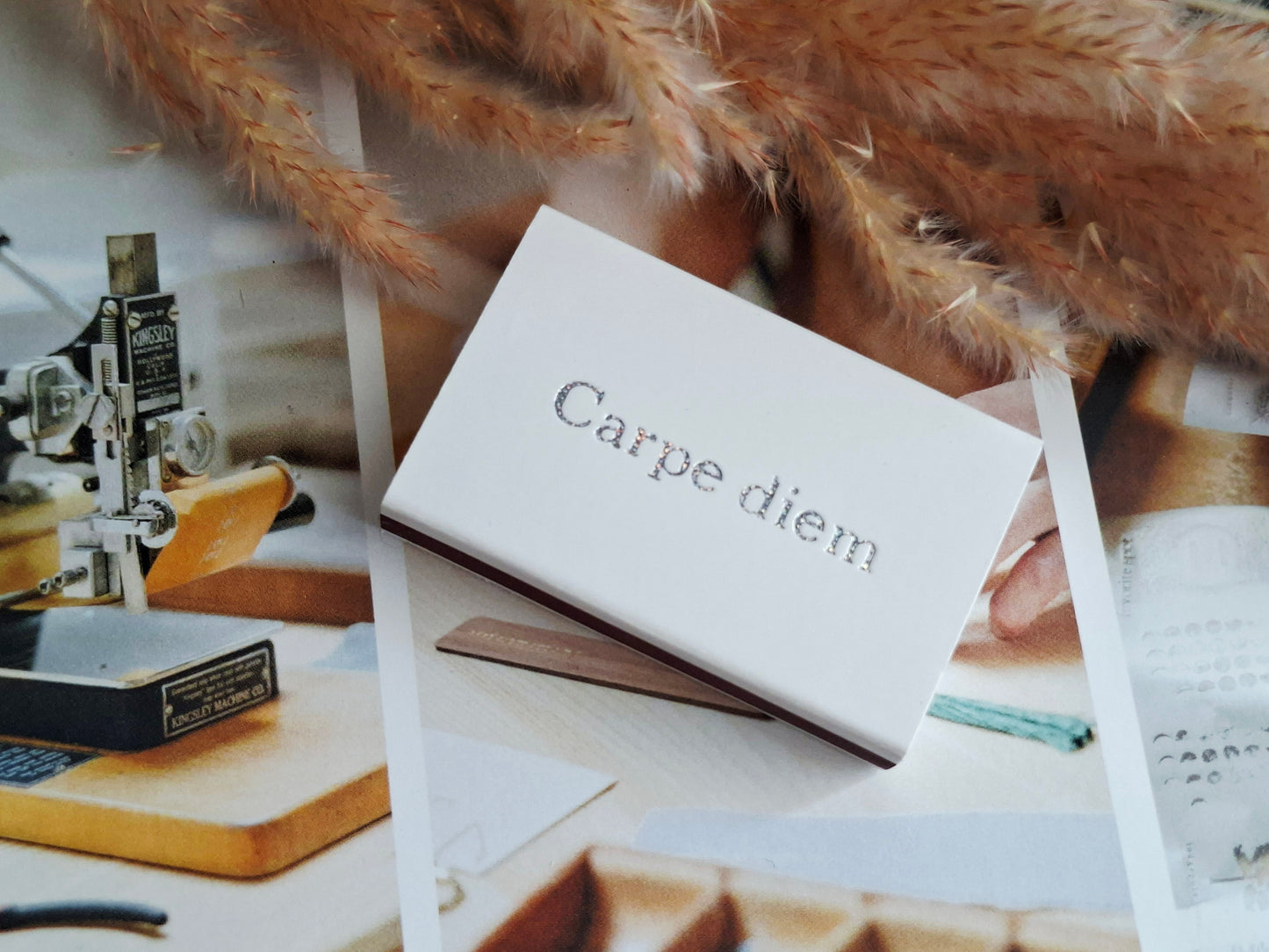 Boîte d'allumettes - Carpe diem