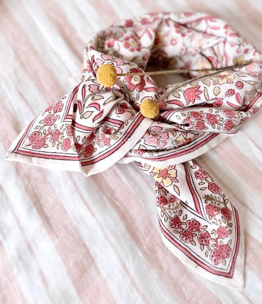 Foulards Bébé, Enfant Delhi Blé 5O cm