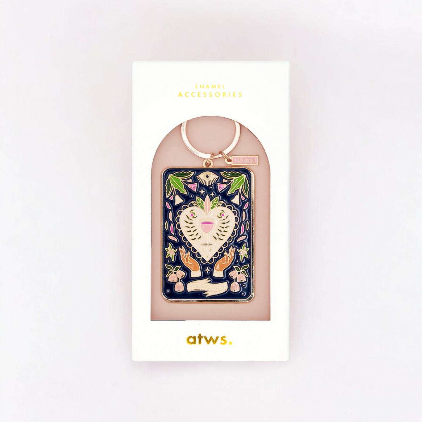 Porte clés - Carte de tarot tipsy