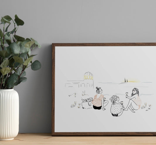 Imprimer La Rochelle - Plage du Chef de Baie